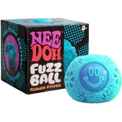Balle Fuzz NeeDoh Squishy Balle Anti-Stress Douce Tactile Jouet Fidget pour Soulager l'Anxiété Jeu Sensoriel pour Enfants Adultes Cadeaux