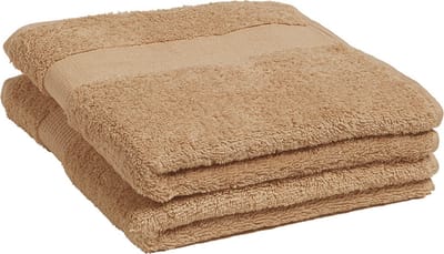 Yumeko handdoeken terry honey 50x100 - 2 st - Hotelkwaliteit - Bio, eco & fairtrade