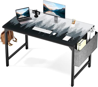 XXXL Bureau- en Gaming Muismat - Extra Groot (112x61 cm) met Natuurlijk Patroon