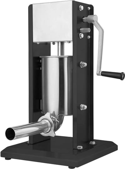 TIM® Worstenvuller - Gehaktmolen - Oordopjes Draadloos - Zwart - 34cm x 30cm x 57cm