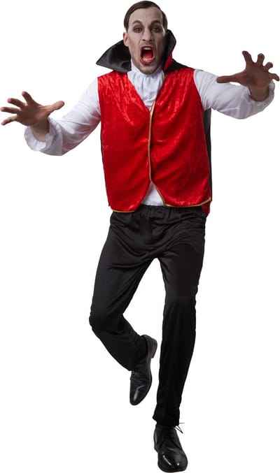 dressforfun - Gedistingeerde vampier XL - verkleedkleding kostuum halloween verkleden feestkleding carnavalskleding carnaval feestkledij partykleding - 302430