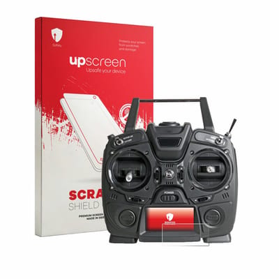 upscreen - Screenprotector voor Graupner MZ-10 HOTT - Folie Beschermfolie transparant