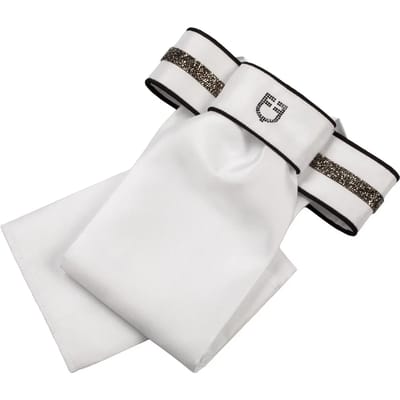 Equestro Impero plastron Wit/Zwart