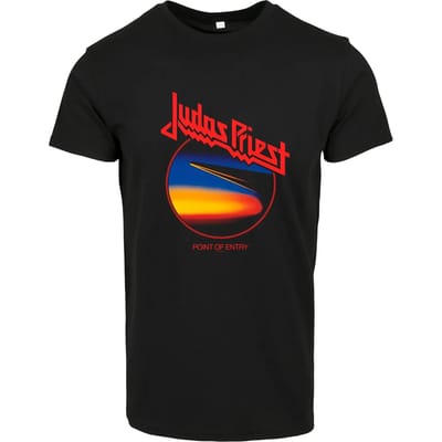 T-shirt Merchcode Judas Priest Point Of Entry Anniversary