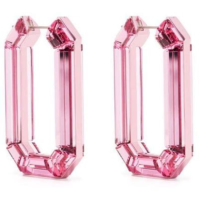 Swarovski Ronde Minimalistische Casual Mode Oorbellen Dames oorbellen Roze 5633955 Pink,F white