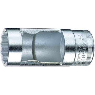 Stahlwille 1062 27 03830027 Dubbel zeskant Dopsleutelinzetstuk 27 mm 1/2 1/2 (12.5 mm)