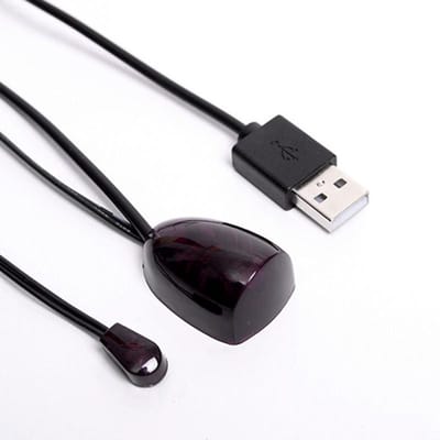Scoby - Infrarood Verlenger - IR Ontvanger - Afstandsbediening Extender - Remote Control Extender - Signaalversterker - Zwart