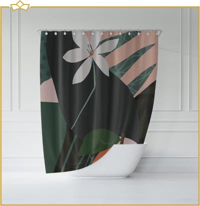 ATTREZZO® Douchegordijn Mees - 150x180 cm