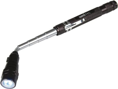 Telescopische LED Zaklamp met Flexibele Kop en Magneet voor Moeilijk Bereikbare Plekken