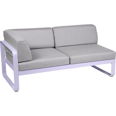 Fermob BELLEVIE hoekmodule links - D1 Marshmallow - 79 Flanelgrijs
