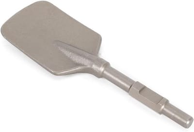 Jack Hammer Spade - Graafbeitel Betonbeitel - Heavy-Duty Graven - 40Cr Chroom Staal - 440mm Lengte - Zilverkleurig