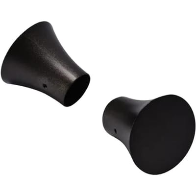 Decomode Eindknop Gordijnroede Saxo Antraciet 28mm 2st