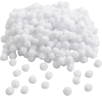 CC Pom-poms 10 mm Wit 450 stuks