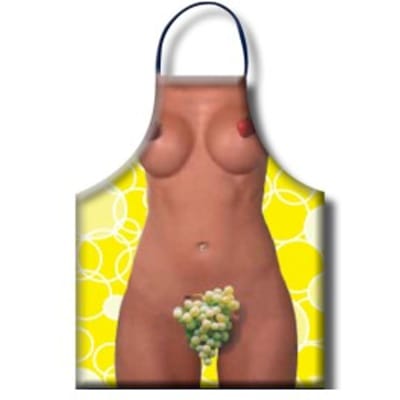 Diablo Picante Womens Grapes Apron