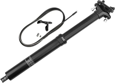 Zadelpen Druppelaar - Verstelbare Fietszadelpen - Fietscomfort Verbeteren - Hydraulisch Besturingssysteem - 125 mm Verstelbaar - Zwart