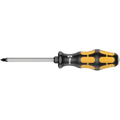 Wera 917 05017020001 Werkplaats Kruiskop schroevendraaier PH 4 Koplengte: 200 mm DIN ISO 8764-PH