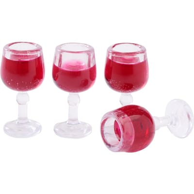 Miniatuur wijnglas