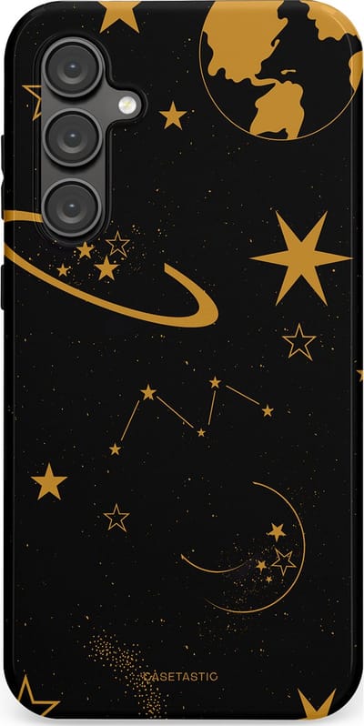 Casetastic Hoesje Geschikt voor Samsung S23 FE - Stijlvolle Beschermende Duo-layer Case - Nachtelijk uitzicht