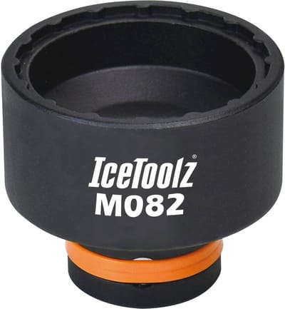 IceToolz Centerlock borgring afnemer - schijfrem - Cr-Mo staal - zwart