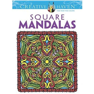 Creative Haven Square Mandalas - Alberta Hutchinson