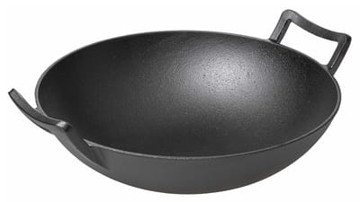 Blackwell Wokpan Cook & Grill Zwart 6,5 liter Ø 36 cm Gietijzer - Optimale Warmteverdeling