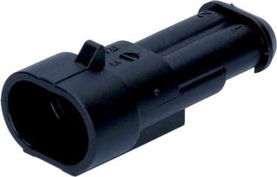 10 stuks AMP 0-0282104-1 Superseal-penbehuizing 2-polig I Origineel van Duitse dealer