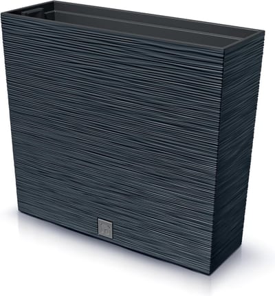 Prosperplast Furu Case Tower - Bloempot / Plantenbak met inzet - voor Binnen en Buiten - Antraciet