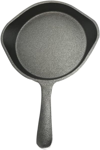 Mini Koekenpan - Pannenkoekenpan Omeletpan - Ontbijt Bereiden - Antiaanbaklaag Zonder Chemicaliën - 29x20.8x3cm - Zwart