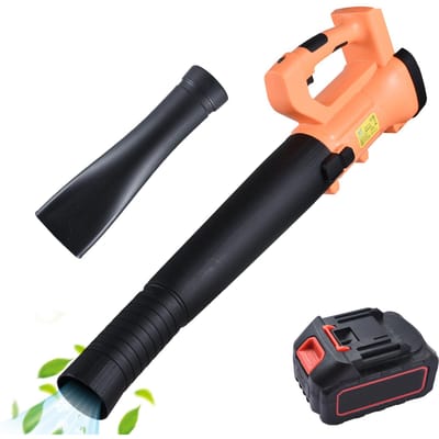 Souffleur de feuilles électrique sans fil, 3000W, 6 vitesses réglables, 4000mAh, alimenté par batterie AU & 2000mAh