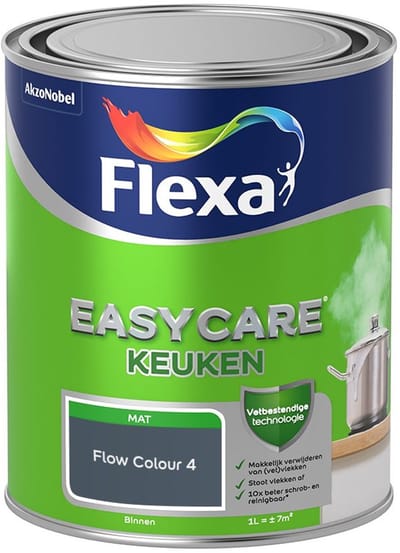 Flexa - Easycare Keuken - Flow Colour 4 - Mengverf - 1 L