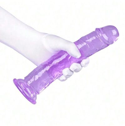 Oneay 3.0cm*16cm Realistische dildo met zuignap, zachte anale dildo, anaalplug, anaalplug met penissimulatie, anaaldilatator voor prostaatmassage, unisex seksspeeltje