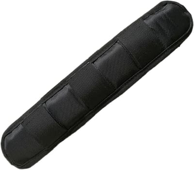 Schouderkussen - Nekband - Zware lasten dragen - Wasbaar en ademend - Tot 31 cm - Zwart