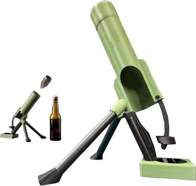 Dailygoods- Bieropener Automatische Uitwerper - Flesopener - Antislipvoet - Duurzaam Materiaal - Origineel Cadeau - Voor Thuisbar