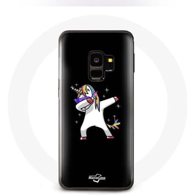 Hoesje - Samsung - Galaxy S9 - Flexibel - Eenhoorn - Kinderbescherming