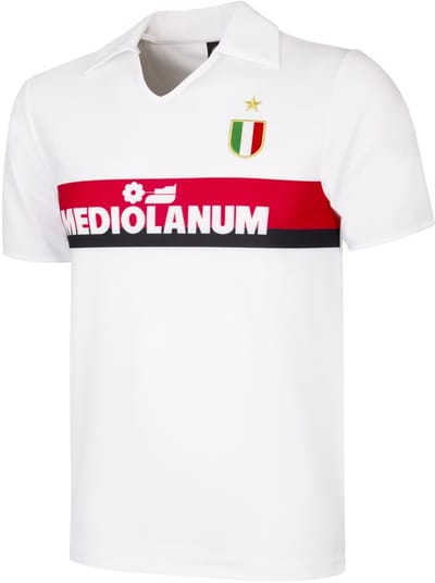 AC Milan Retro Uitshirt 1988-1989 - S