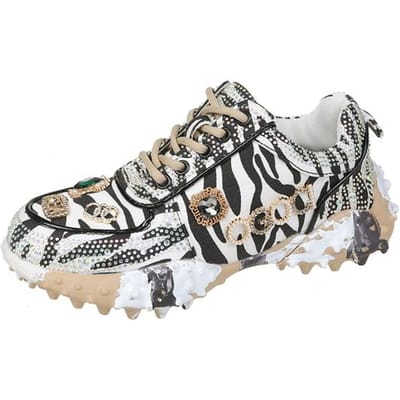 Lente Zomer Strass Dames Sneakers Ins Tide Diamond Ademend Luxe Designers Casual Dikke Bodems Dad Schoenen 38 black