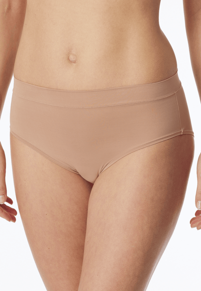 Schiesser Retro Slip Unique Micro Dames Onderbroek - maple beige