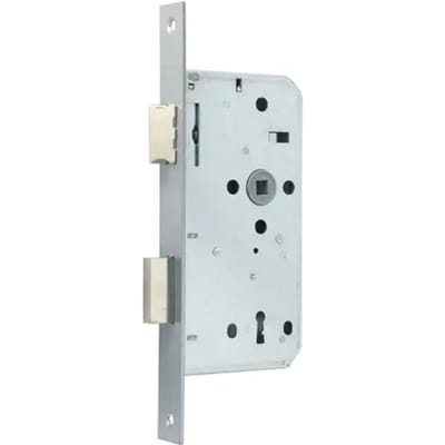 Sencys Insteekslot Deurslot Slot Voor Binnendeur M130 - Grijs Staal - 72x55mm