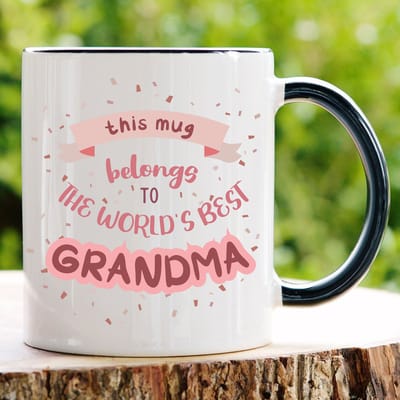 This mug belongs to best GRANMA mok - Valentijn cadeautje voor hem - Valentijn cadeautje voor haar - Valentijnsdag - Verjaardag cadeau - Cadeau voor man - Cadeau voor vrouw - Grappige cadeaus - Mokken - Vaderdag cadeautje - Moederdag