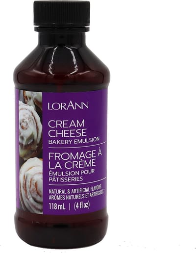 Lorann Bakery Emulsion - Cream Cheese - 118 ml - Geconcentreerde Extracten - Smaakstof - Aroma
