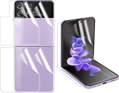 Screenprotector geschikt voor Samsung Galaxy Z Flip 3 - Screen Protector