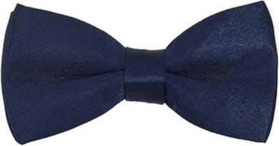 Fako Fashion - Kinder Vlinderstrik - Vlinderdas - Kinderstrik - Strik - Effen - 10cm - Navy Blauw