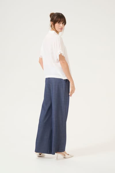 Overhemd Relaxed fit Spring Gardenia cream