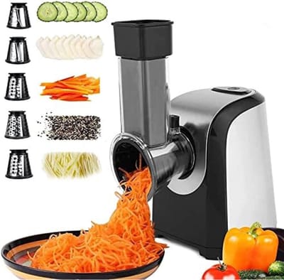 Groentesnijder Electrisch - Groentensnijder Electrisch - Groentesnijder Machine - Elektrische Groentesnijder - Foodprocessor - Uiensnijder