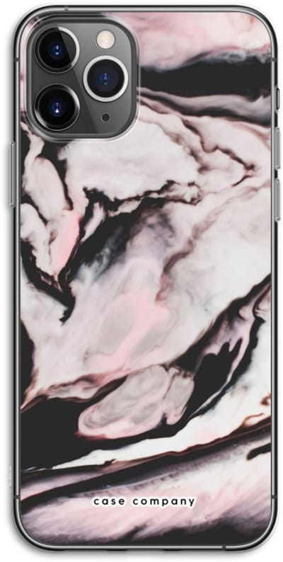 Case Company® - Hoesje geschikt voor iPhone 11 Pro hoesje - Roze stroom - Soft Cover Telefoonhoesje - Bescherming aan alle Kanten en Schermrand
