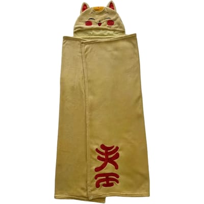 Deken met capuchon Homadict Maneki Neko