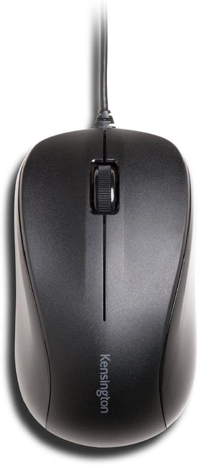 Ergonomische Bedrade Muis 1000 DPI - Optische Sensor, 3 Knoppen, Scrollwiel, USB Plug-and-Play - Geschikt Voor Windows en Mac