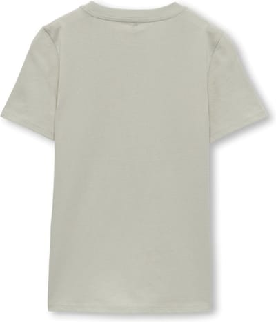 Only t-shirt jongens - grijs - KOBtom - maat 116