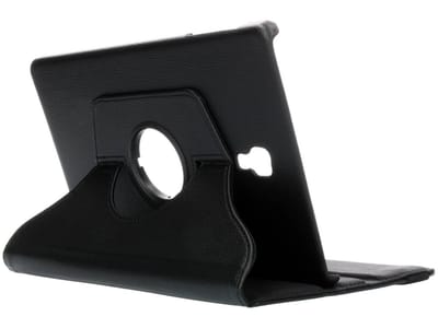 360° Draaibare Bookcase geschikt voor Samsung Galaxy Tab A 10.5 (2018) - Zwart