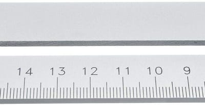 Liniaal, 0-200 mm roestvrijstalen liniaal metalen liniaal krabben markeringsmeter gesneden schraper liniaal voor houtbewerking meten